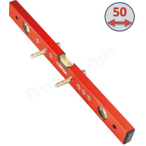 Niveau à entraxe normalisés plomberie - 50 cm