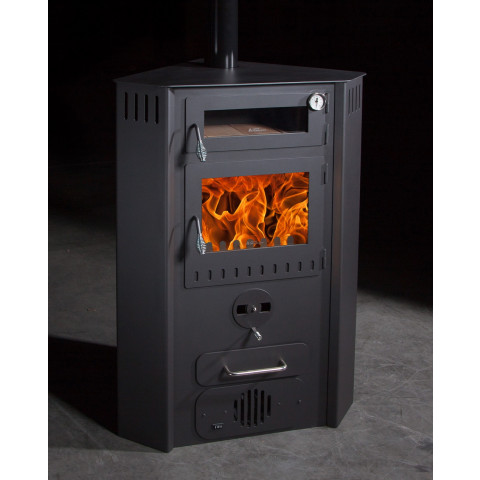 Pôele hibrid à bois et pellet mod. r4 plus
