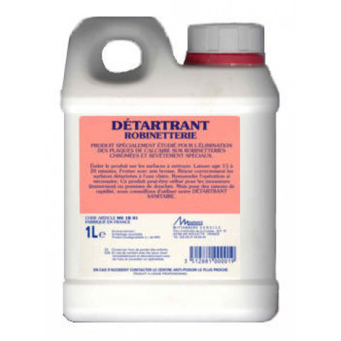 Détartrant Robinetterie - Le bidon 1 litre