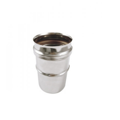 Adaptateur Appolo Pellets - Adaptateur 80 mâle /81 femelle - finition noir mat