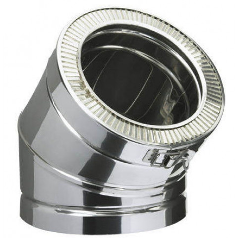 Coude THERMINOX TI - Coude 45 - Diamètre 180