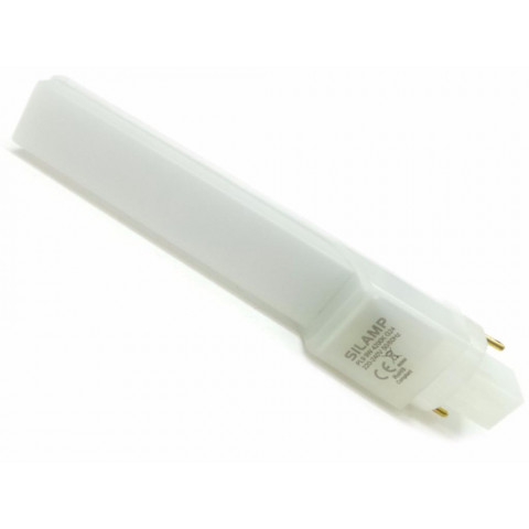 Ampoule led pl g24 pl9 9w 220v 2 broches 120 - couleur eclairage au choix