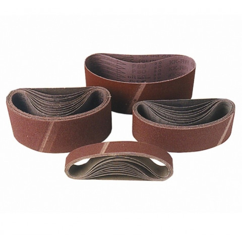 Lot de 2 bandes abrasives corindon 1219x150mm grain 60