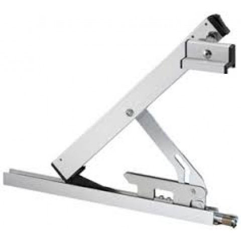 geze france compas pour ol90 avec palier d accrochage geze course 170 mm noir 74509 distriartisan