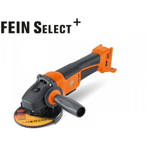 Meuleuse d'angle ccg 18-125 blpd select fein - sans batterie ni chargeur - en coffret - 71200462000