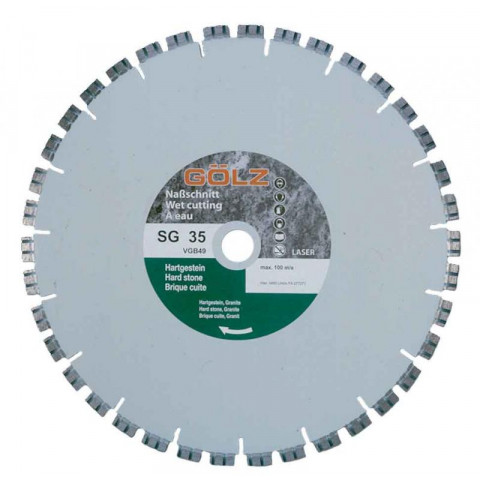 Disque golz sg 35 - granit turbo ø350 alésage 30/25.4 - 03963270350
