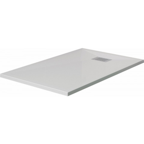 Receveur kinesurf extra-plat - rectangulaire - 150 x 90 cm - blanc