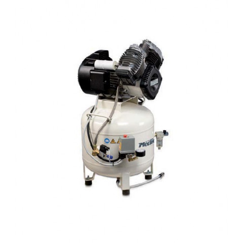 Compresseur à air pour dentiste et laboratoires 3cv 2,2kw 230v monophasé 50l non lubrifié Med 320-50v-es-3m