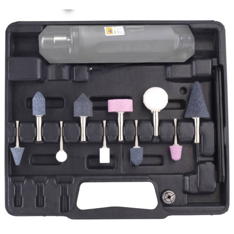 Coffret accessoires meuleuse pneumaticien 11pcs - op 1231 - clas equipements