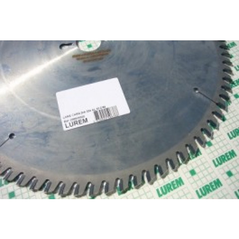 Lurem - lame carbure coupe panneaux 350 mm 84 dents finition