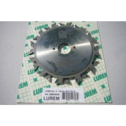 Lurem : Lame carbure inciseur 120 mm coupe mélaminé / stratifié