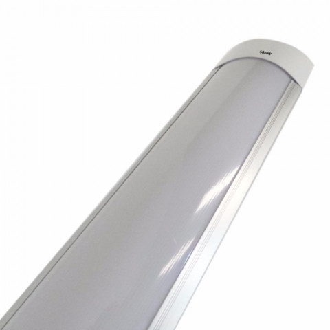 Réglette led 48w 150cm - couleur eclairage : blanc neutre 4000k - 5500k