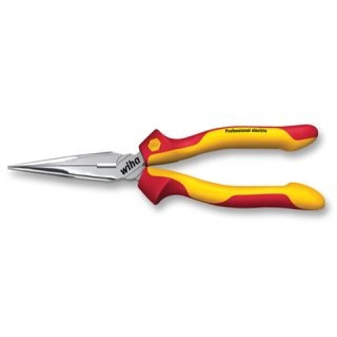 26727 Pince demi-ronde Pro VDE - Longueur 200 mm 