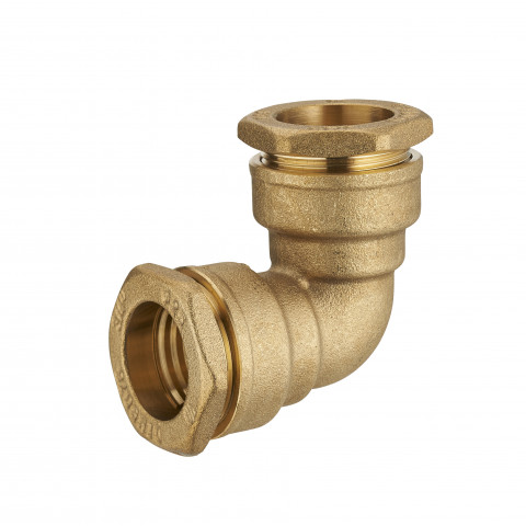 Coude laiton pour tuyau polyéthylène NOYON & THIEBAULT NOYON & THIEBAULT - Ø 20 mm - 1722-20L1