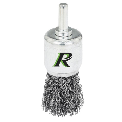 Brosse métallique pour perceuse diamètre 25,6 mm Ribimex - PRBRP256