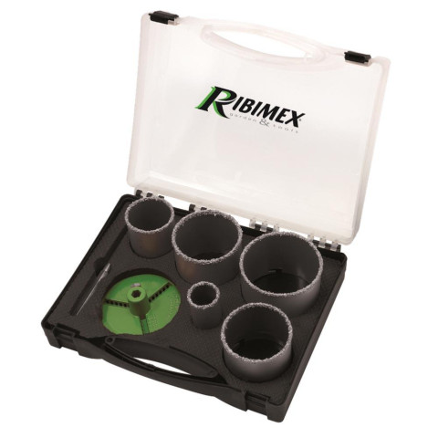 Kit Scies cloches diamantees Ribimex - PRSCDX5-M