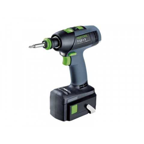Perceuse-visseuse sans fil t 12+3 li plus festool 564439