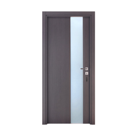 Bloc-porte pose fin de chantier collection premium enzo, h.204 x l.73 cm, aspect chêne cendré, réversible