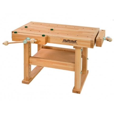 Etabli de bois junior (hêtre stratifié haute qualité) 1000x630x620770 mm  kid's 1000