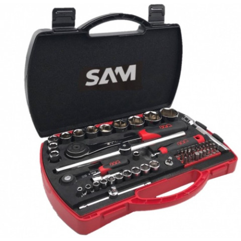 Coffret 1/2 et 1/4 sam outillage - 75-shr60z