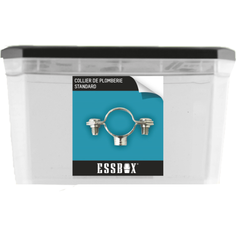 Collier de plomberie ESSBOX SCELL-IT Simple standard Ø 26 mm - Ø7 mm x 150 mm - Boite de 50 - EX-93201126