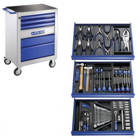 Servante + compo 114 outils - e220305