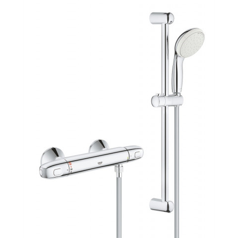 Ensemble de douche grohtherm 1000 - chromé