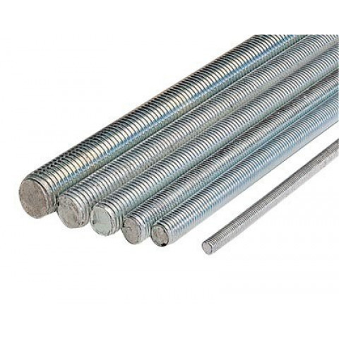 Tige filetée zingué blanc lennie - l.1 m - ø 18 mm - tf1802b