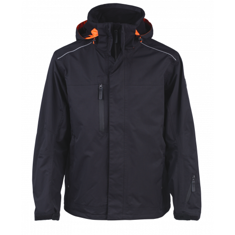 Parka bosseur rupert - imperméable - noire - 11265-003 - Taille au choix