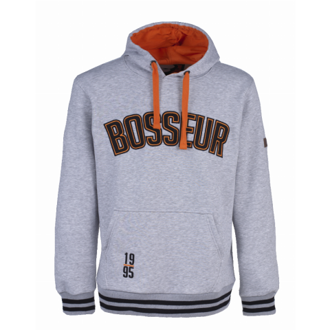 Sweat-shirt bosseur tokko - gris chiné - taille m - 11256-008