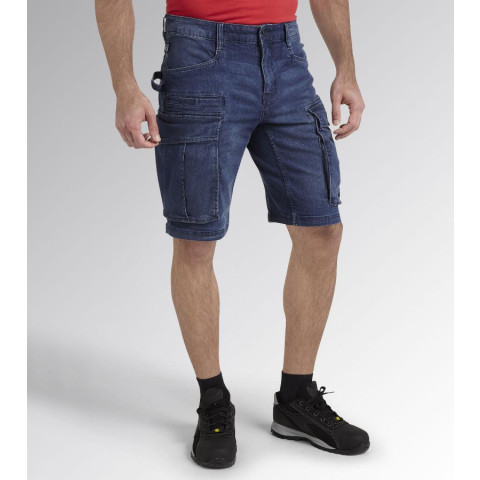 Bermuda Stone Cargo Light Denim Jean T.40 DIADORA - 702.177655-C9513-T.28 USA