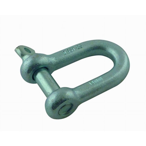 Carte 4 manilles acier zingué Ø.4 mm VISO - MAN404NS