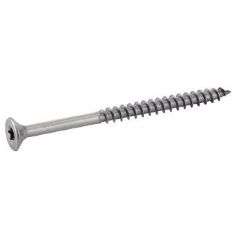 Boîte 100 vis bois aggloméré torx 25 acton - filetage partiel - 5 x 80/50 - 623095x80/50