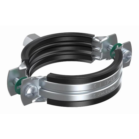 Colliers 2S avec isogaine WALRAVEN M8/10 Ø38-46 mm - Caoutchouc EPDM - 33435046 