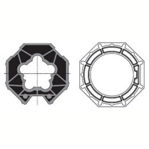 Roue + couronne imbac octo 70 1+2 (d50 d60)