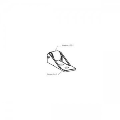 Galet anti-flexion standard