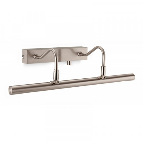 Applique led picture avec variateur, acier brossé, 45 cm