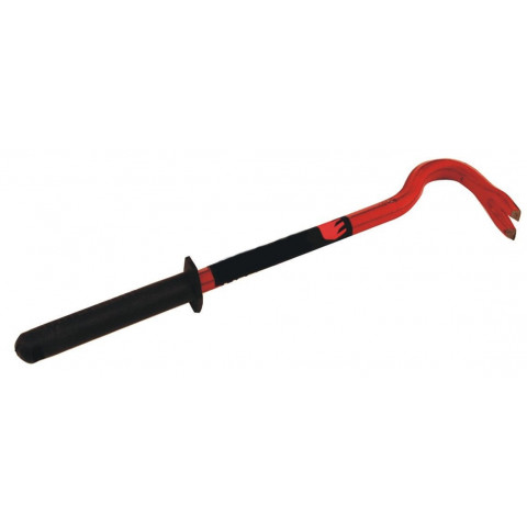 Pince à décoffrer / pied de biche / arrache clous 300 mm démolition acier forgé helloshop26 3417187