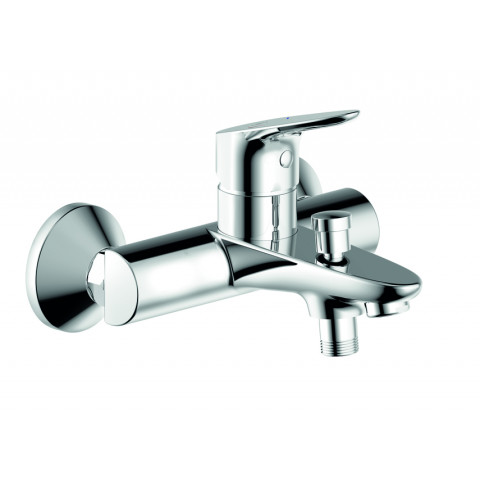 Mitigeur bain douche serie palma avec dériveur raccord de douche 1/2 "
