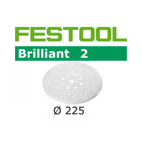 Abrasifs FESTOOL STF D225/8 P180 BR2 - Boite de 25 - 495067