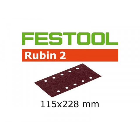 Abrasifs FESTOOL STF 115X228 P120 RU2 - Boite de 10 - 499042