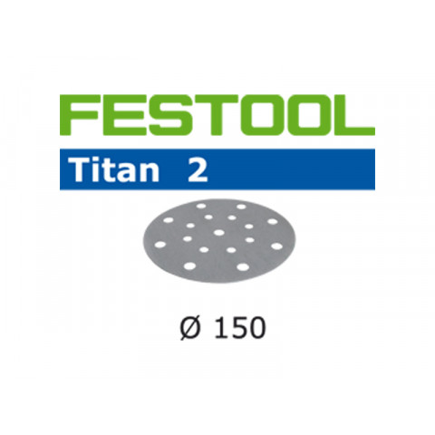 Lot de 100 abrasifs stickfix Ø150mm pour réparation automobile STF D150/16 P800 TI2/100 FESTOOL 496643