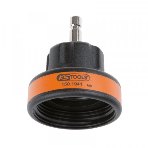 Adaptateur baïonnette n°6, m50 x 2,5, orange, creux