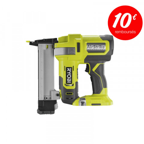 Agrafeuse à air comprimé ryobi 18v - avec 500 agrafes - sans batterie ni chargeur - r18gs18-0