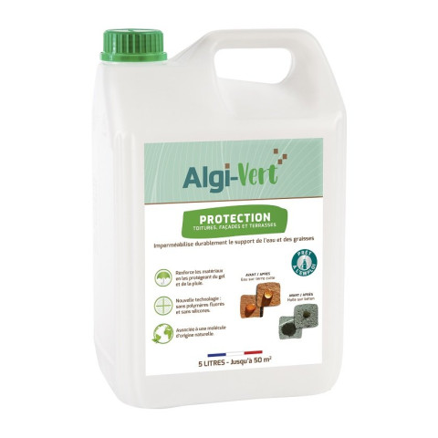 ALGI VERT Protection toiture, façade et terrasse 5 L - 199001