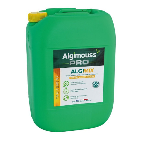 Algimix Traitement toiture, mur et façade - Concentré à diluer - Fût de 200 litres - 014004