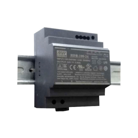 Alimentation à découpage pour rail din 220v/24vdc 100w