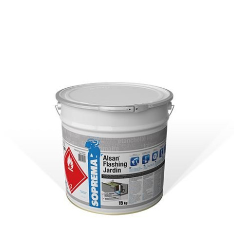 Alsan Flashing Jardin - Résine d’étanchéité liquide - Bidon de 15kg - 00033990