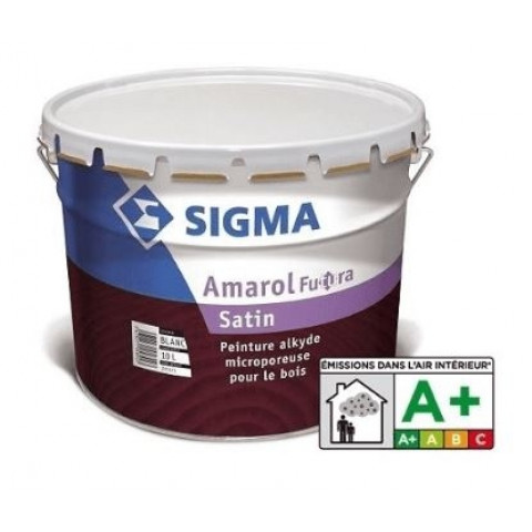 Sigma Amarol Futura Blanc Peinture Impression Et Finition Satinee Microporeuse Pour La Decoration Et La Protection Des Surfaces Bois Distriartisan