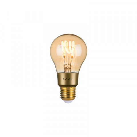 Ampoule led connectée à filament kaze ichi - a60 - 4w - 210 lumens - e27